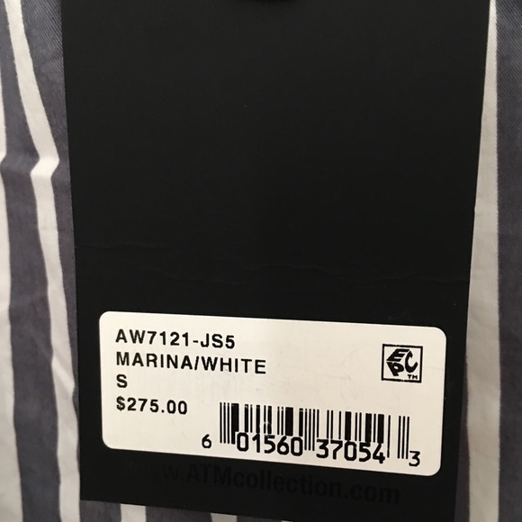 ATM Anthony Thomas Melillo Dress🌺Sz Small🌺Marina - Picture 8 of 9